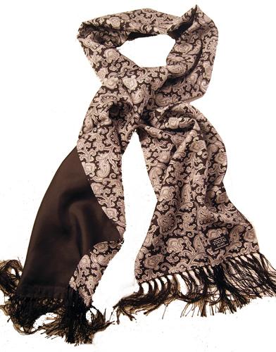 TOOTAL SCARF - Sixties Retro Floral Paisley (B)